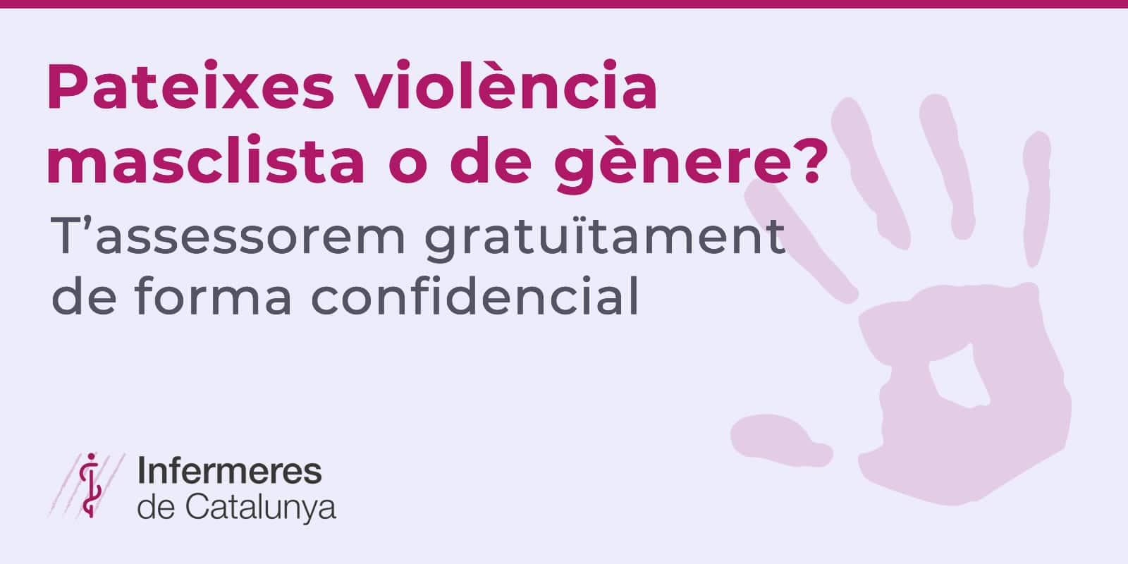 Pateixes violència mascliste o de gènere? T’ajudem!