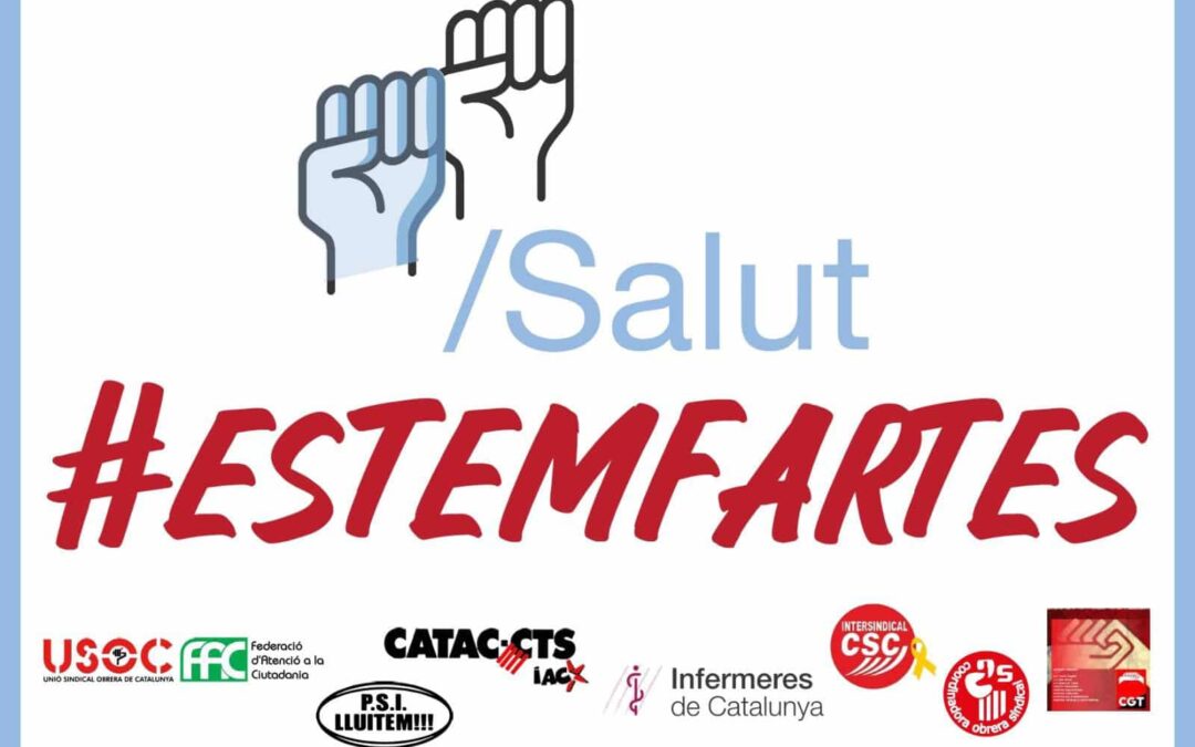 Comença la campanya #estemfartes per dir alt i clar que els professionals ja no podem mes!