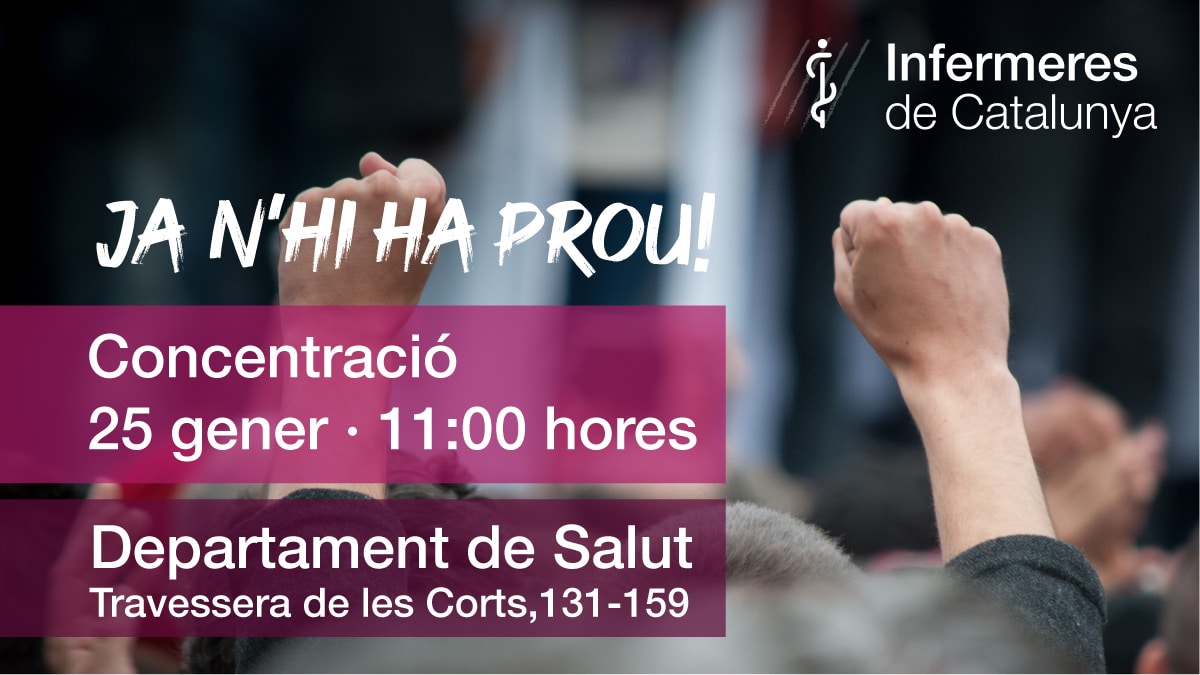 Ens adherim a la convocatòria de protesta convocada pel sindicat SATSE davant el CatSalut