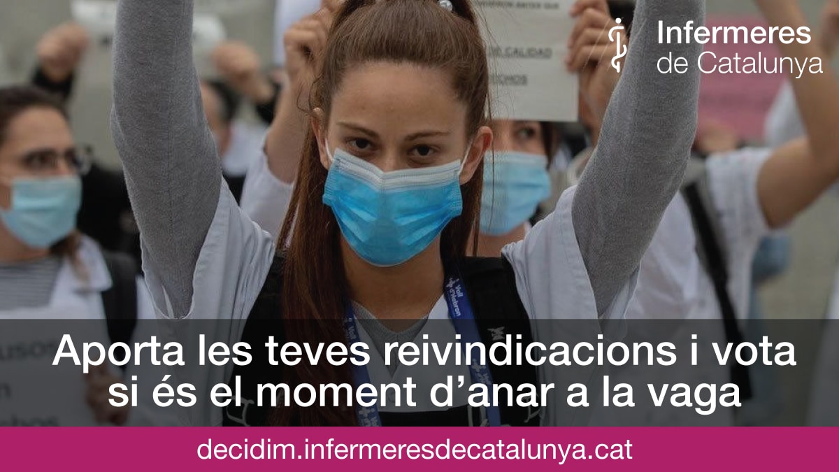 Procés participatiu: aporta les teves reivindicacions i vota si és el moment de fer vaga