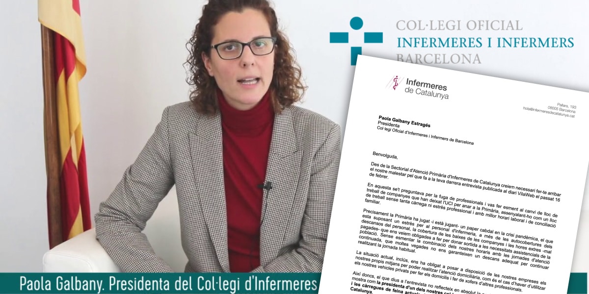 Demanem a la Presidenta del COIB, Paola Galbany, que rectifiqui les seves declaracions sobre l’Atenció Primària