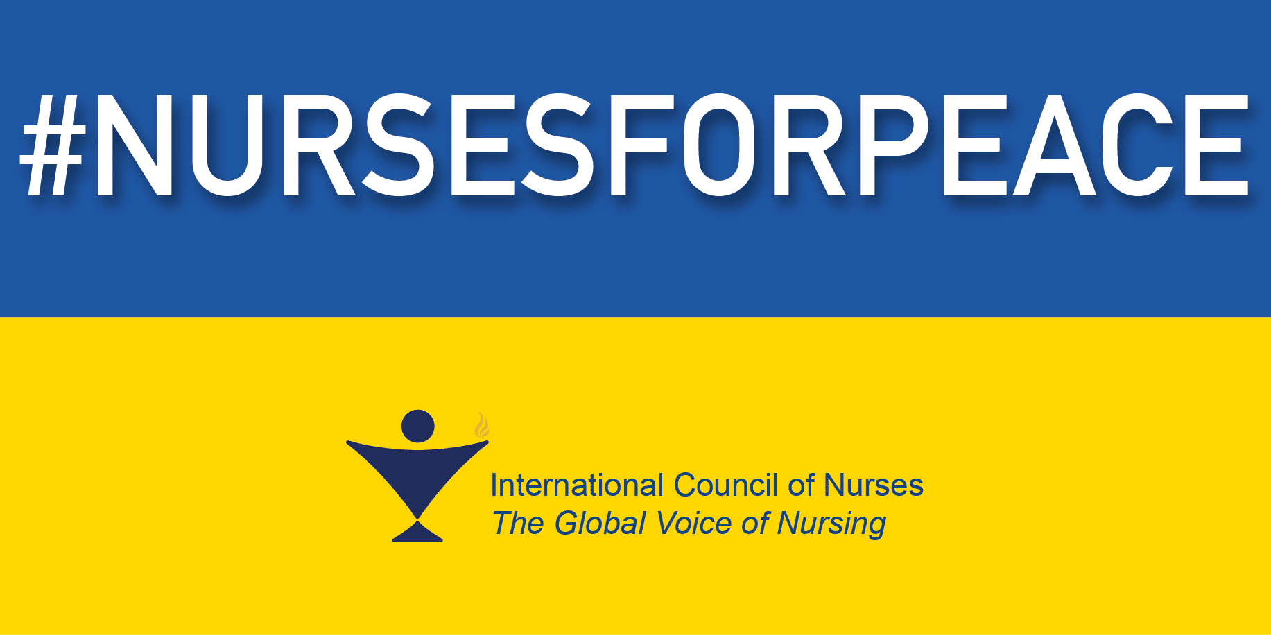 Infermeres de Catalunya s’adhereix a la campanya #Nursesforpeace impulsada pel Consell Internacional d’Infermeres i associacions europees d’infermeres contra la invasió d’Ucraïna