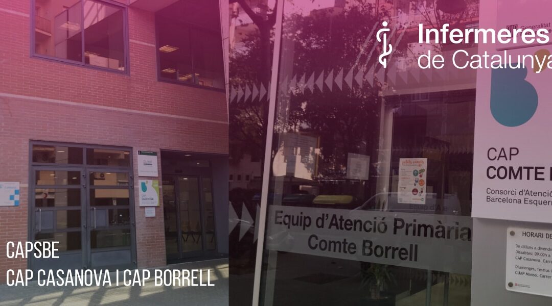 Infermeres de Catalunya entra al Comitè d’Empresa del CAPSBE (CAP Casanova i CAP Borrell) amb 3 delegades
