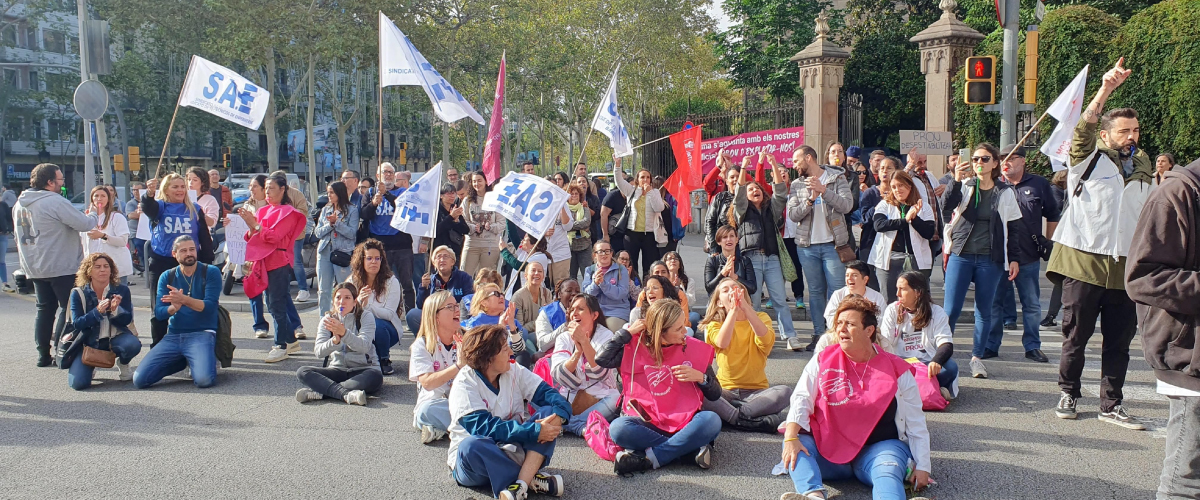 Més enllà de categories i colors, totes hem d’anar unides per reivindicar els nostres drets: el 7/11 manifestació al CatSalut