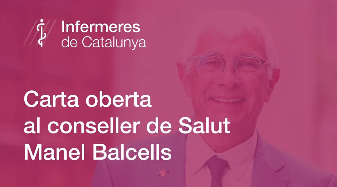 Carta oberta al conseller de Salut