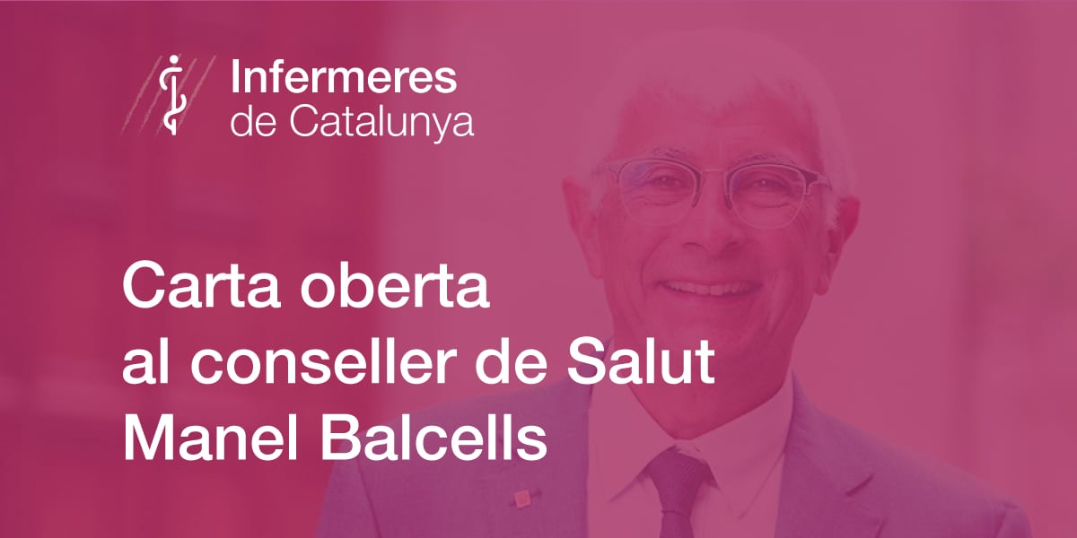 Carta oberta al conseller de Salut