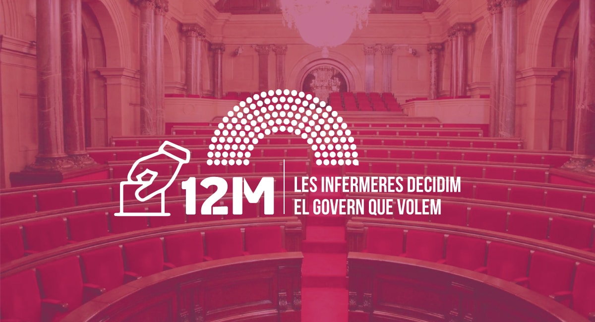 Les eleccions del 12M, les infermeres decidim quin govern volem, quina consellera volem i quin sistema de salut volem!