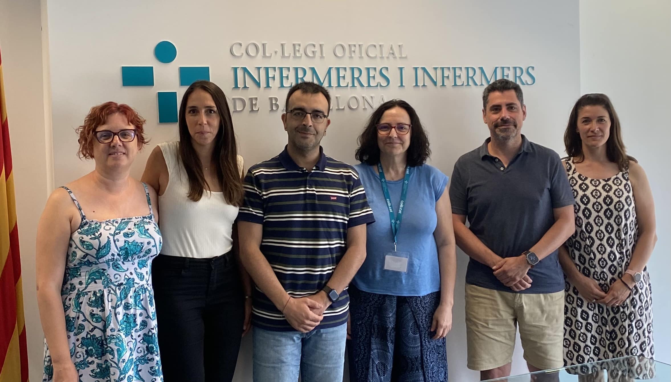 Ens reunim amb la nova Junta de Govern del Col·legi Oficial d’Infermeres i Infermers de Barcelona (COIB)