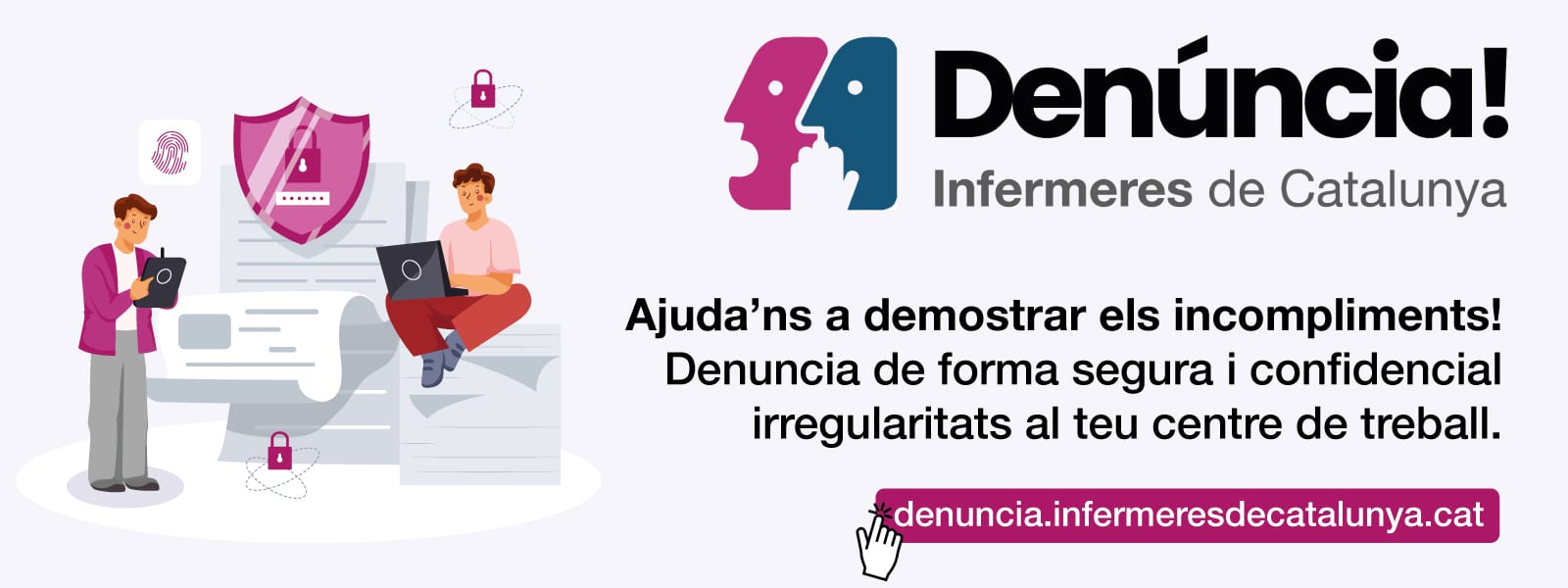 Nou sistema de denúncia segura i confidencial per posar en coneixement dels sindicats incompliments i irregularitats als centres de treball