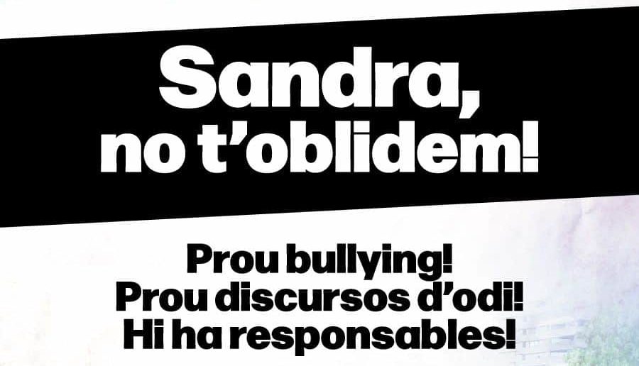 Sandra! No t’oblidem!