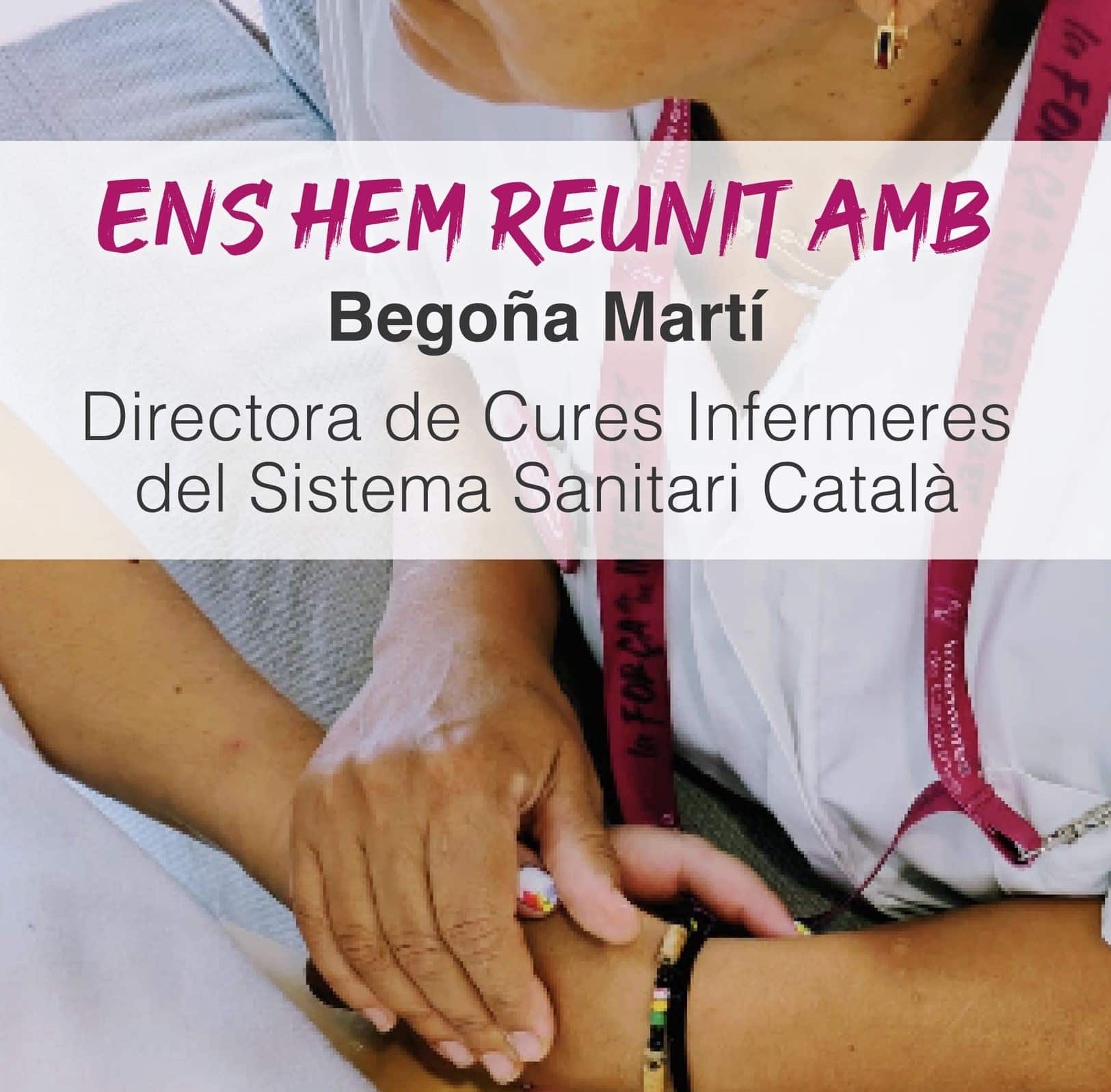 Infermeres de Catalunya es reuneix amb la directora de Cures Infermeres del Sistema Sanitari Català per abordar els principals reptes i compromisos pendents de la professió.