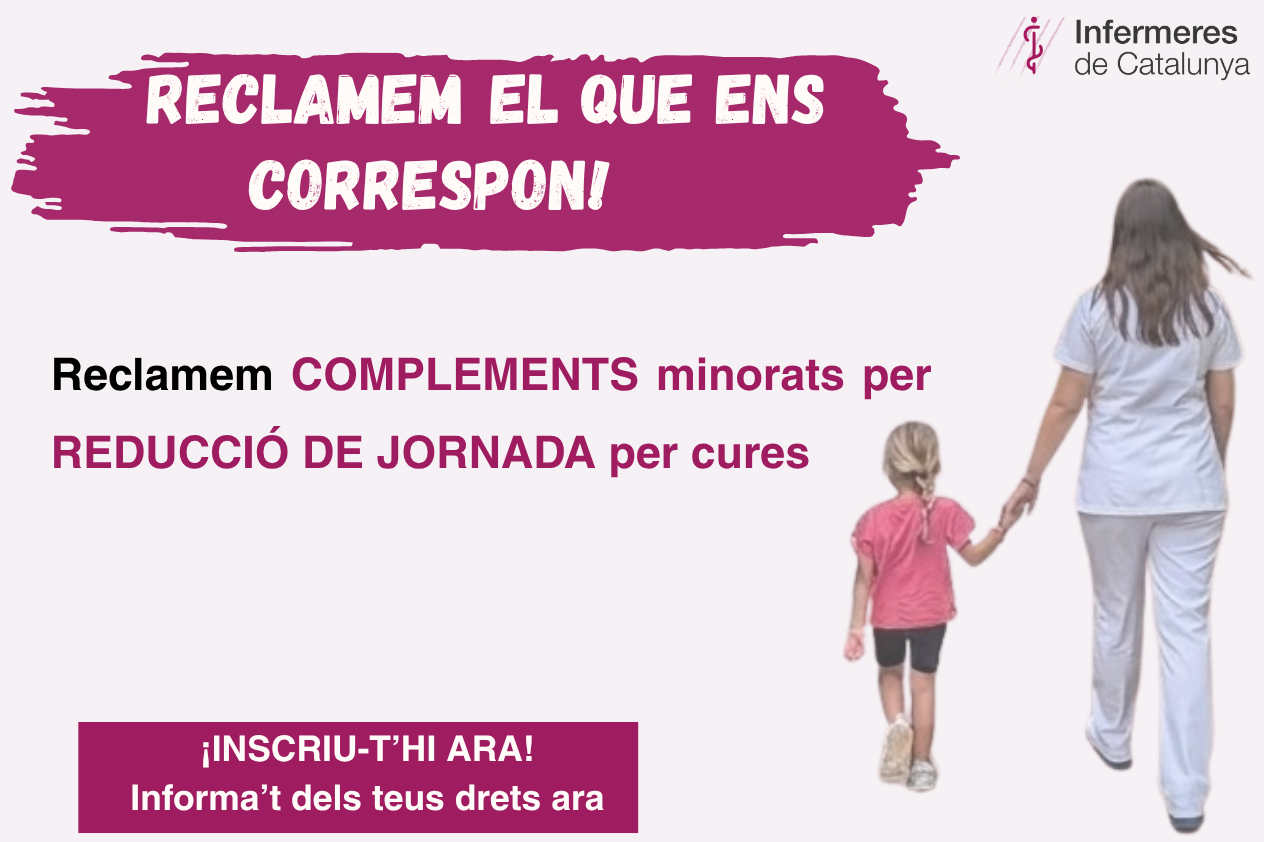 Reclamació Triennis/Carrera Professional/Antiguitat/Vinculació Per reducció per cures