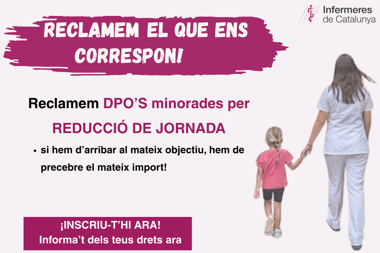 Reclamació DPO’S Minorades per reducció de Jornada.